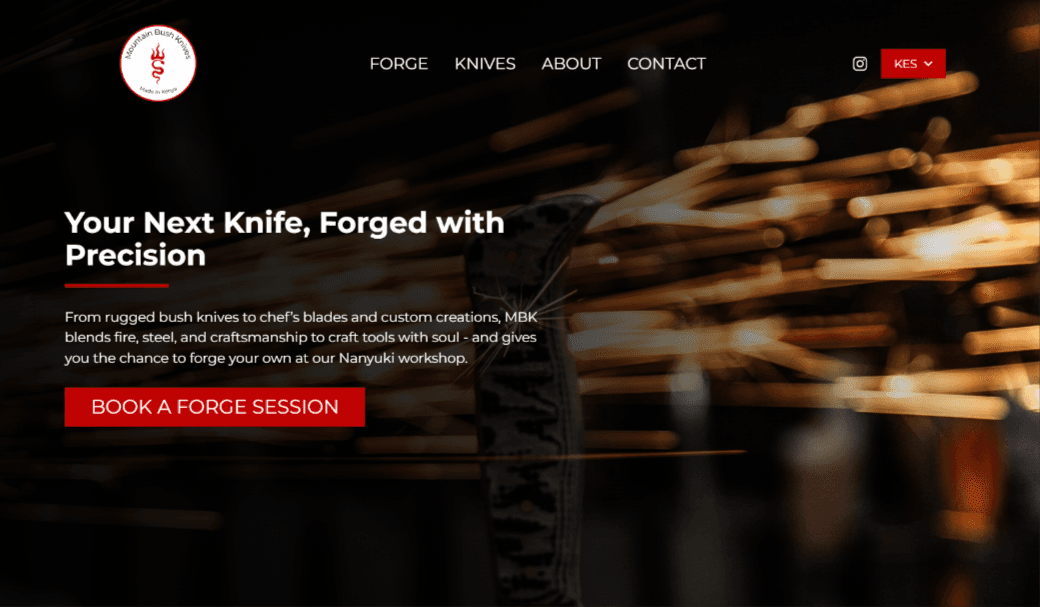 Mountain Bush Knives Nanyuki